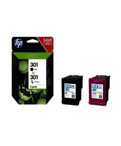 Hewlett-packard INK CARTRIDGE BLACK+COLOR/NO.301 N9J72AE HP