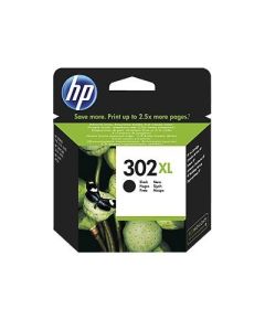 HP No. 302XL High Yield Black Original Ink Cartridge (480 pages)