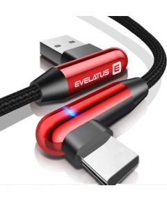 Evelatus Type-C Data Cable TPC05 L-Shape  Red