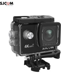 SJCam SJ4000 AIR 4K Wi-Fi Ūdendroša 30m Sporta Kamera 16MP 170 grādi 1080p HD 30fps 2.0" LCD Ekrāns Melna