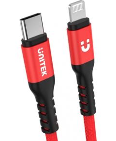 Unitek Cable 1M MFI Pro Lighning / USB C; C14060RD