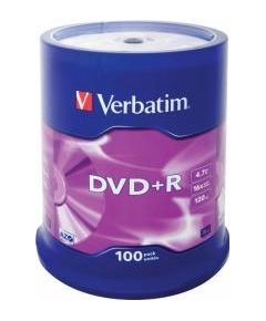 Matricas DVD+R AZO Verbatim 4.7GB 16x 100 Pack, Spindle
