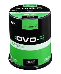 DVD-R Intenso [ cake box 100 | 4.7GB | 16x ]