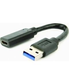 Gembird USB Male - USB Type C Female 0.1m Black