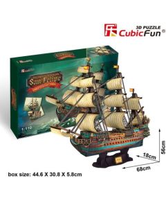 Cubic Fun CubicFun 3D Puzle kuģis "The San Felipe"