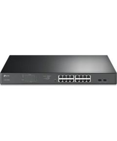 Switch|TP-LINK|TL-SG1218MPE|Desktop/pedestal|Rack|16x10Base-T / 100Base-TX / 1000Base-T|PoE+ ports 16|192 Watts|TL-SG1218MPE