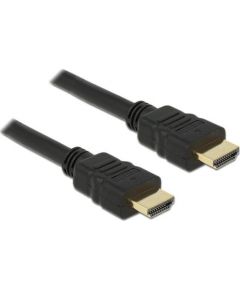 Delock Cable High Speed HDMI with Ethernet - HDMI A male > HDMI A male 4K 1m