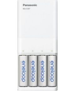 Panasonic Loader BQ-CC87USB Powerbank + Eneloop R6/AA 1900mAh, 4 Pcs.