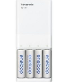 Panasonic Loader BQ-CC87USB Powerbank + Eneloop R6/AA 1900mAh, 4 Pcs.