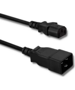 Qoltec AC power cable for UPS  | C20/C13 | 1.2m