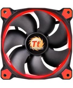 CASE FAN 140MM RED LED/RIING/CL-F039-PL14RE-A THERMALTAKE