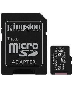 Kingston 128GB micSDXC V10 Canvas Select Plus 100R A1 C10 Card + adapter