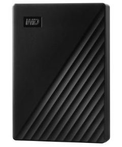 WD My Passport 2.5" 4TB USB 3.2 Black Ārējais cietais disks