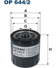 Filtron Eļļas filtrs OP644/2