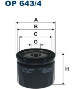 Filtron Eļļas filtrs OP643/4