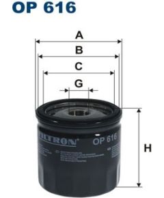 Filtron Eļļas filtrs OP616