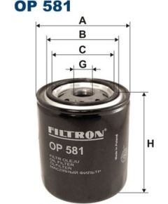 Filtron Eļļas filtrs OP581