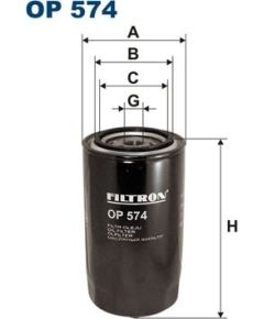 Filtron Eļļas filtrs OP574