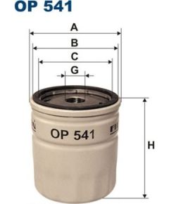 Filtron Eļļas filtrs OP541