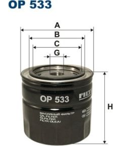 Filtron Eļļas filtrs OP533