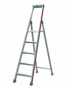 Hymer SC40 step ladder with safety platform 4026, 8 steps