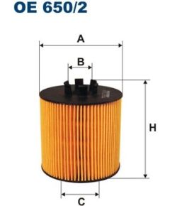 Filtron Eļļas filtrs OE650/2
