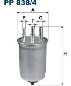 Filtron Degvielas filtrs PP838/4