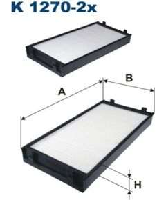 Filtron Salona filtrs K1270-2X