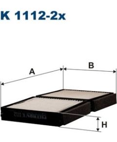 Filtron Salona filtrs K1112-2X