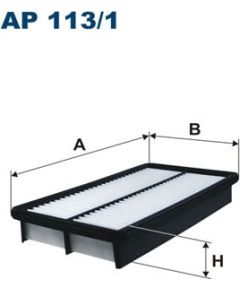 Filtron Gaisa filtrs AP113/1