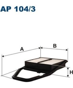 Filtron Gaisa filtrs AP104/3