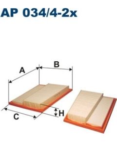 Filtron Gaisa filtrs AP034/4-2X