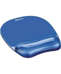 MOUSE PAD CRYSTAL GEL/BLUE 9114120 FELLOWES