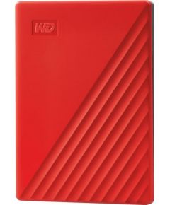 Western Digital HDD External WD My Passport (2TB, USB 3.2) Red