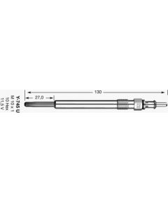 6346 KVĒLSVECE NGK D-Power 11 Y-745U