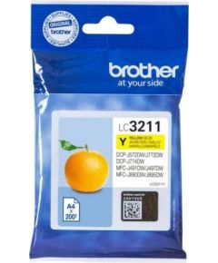 BROTHER LC3211Y TONER YELLOW 200P