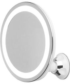 Adler AD 2168 Bathroom Mirror, 3 AAA batteries, LED Lightening, White