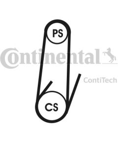 Continental Celiņu siksna 4PK711 ELAST