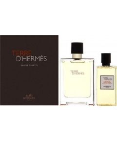 HERMES SET HERMES Terre D'Hermes EDT spray 100ml + SHOWER GEL 80ml