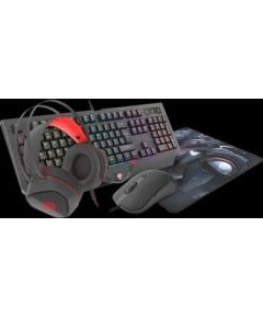 Genesis Cobalt 330 RGB Keyboard + Mouse + austiņas + Mousepad