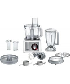 Bosch MC812S820 MultiTalent 8 White / Silver 1250W 3.9L, Blender Food Processor Virtuves kombaini