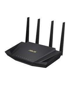 Wireless Router|ASUS|Wireless Access Point|3000 Mbps|IEEE 802.11a|IEEE 802.11b|IEEE 802.11g|IEEE 802.11n|IEEE 802.11ac|IEEE 802.11ax|USB 3.1|1 WAN|4x10/100/1000M|Number of antennas 4|RT-AX58