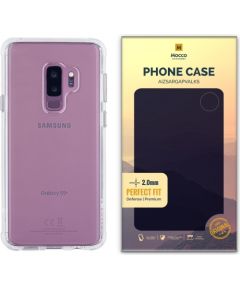 Mocco Original Clear Case 2mm Aizmugurējais Silikona Apvalks Priekš Samsung G965 Galaxy S9 Plus Caurspīdīgs (EU Blister)