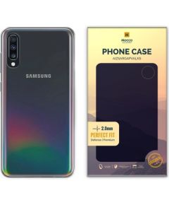 Mocco Original Clear Case 2mm Aizmugurējais Silikona Apvalks Priekš Samsung A705 Galaxy A70 Caurspīdīgs (EU Blister)