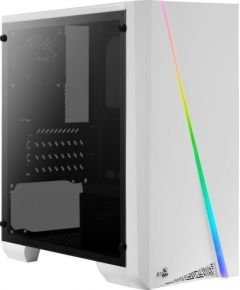 PC case Micro-ATX Aerocool CYLON MINI RGB WHITE - USB3.0