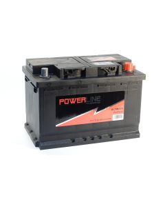 Powerline PL57780 77Ah 780A Startera akumulatoru baterija 278x175x190-+