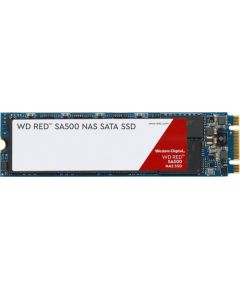 Wd Red SA500 NAS SSD 500GB M.2 SATA3 R/W:560/530 MB/s 3D NAND