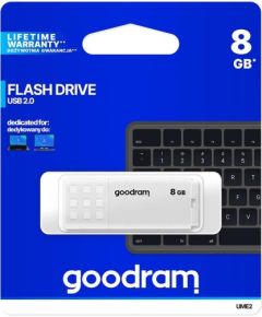 GOODRAM memory USB UME2 8GB USB 2.0 White