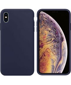 Evelatus iPhone 11 pro Max 6.5 Soft Touch Silicone Case  Midnight Blue