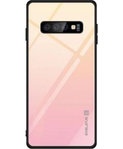 Evelatus Samsung A20 Gradient Glass Case 1  Mild Melon